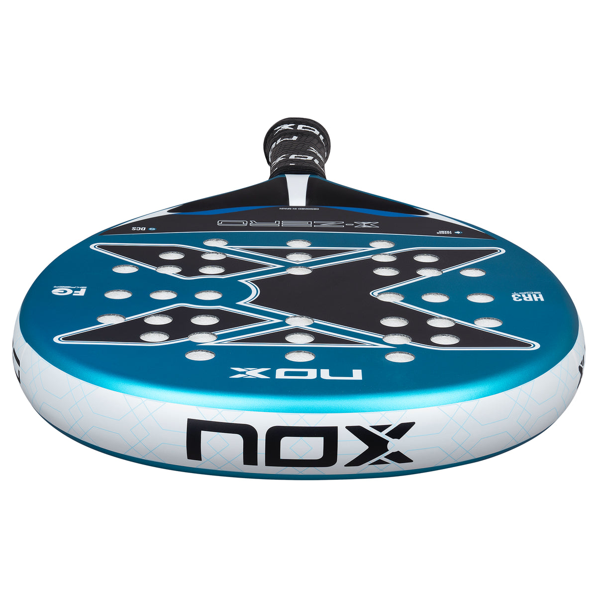 Nox X-Zero Blue padel racket - full view (alternate 4)
