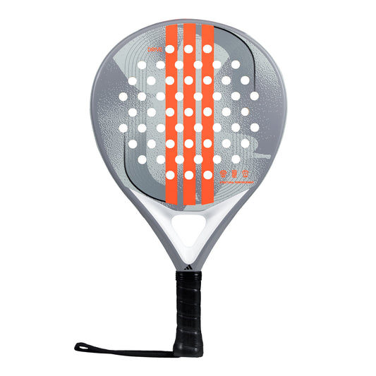 2025 Adidas Drive Grey 3.4 padel racket - front view