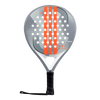 Twin pack of two 2025 Adidas Drive Grey 3.4 padel rackets - front view (alternate)