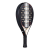 Twin pack of two 2025 Adidas Drive Black 3.4 padel rackets - side view