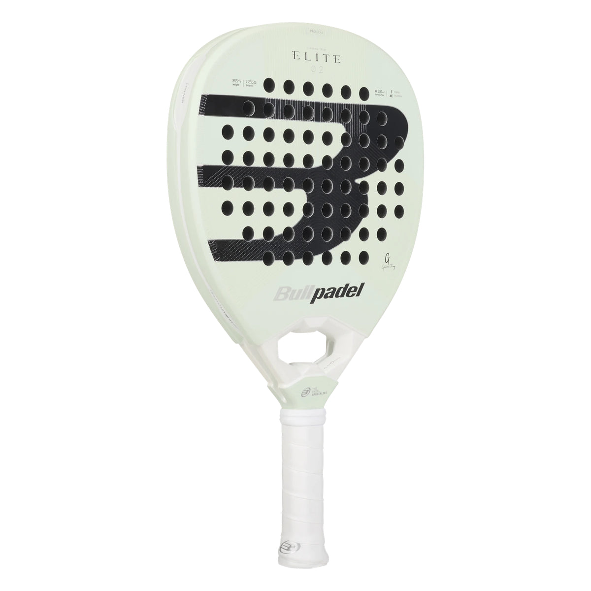 Bullpadel Elite Women padel racket - angled view