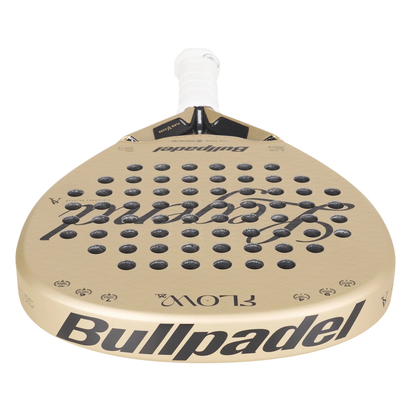 Bullpadel Flow padel racket - top view