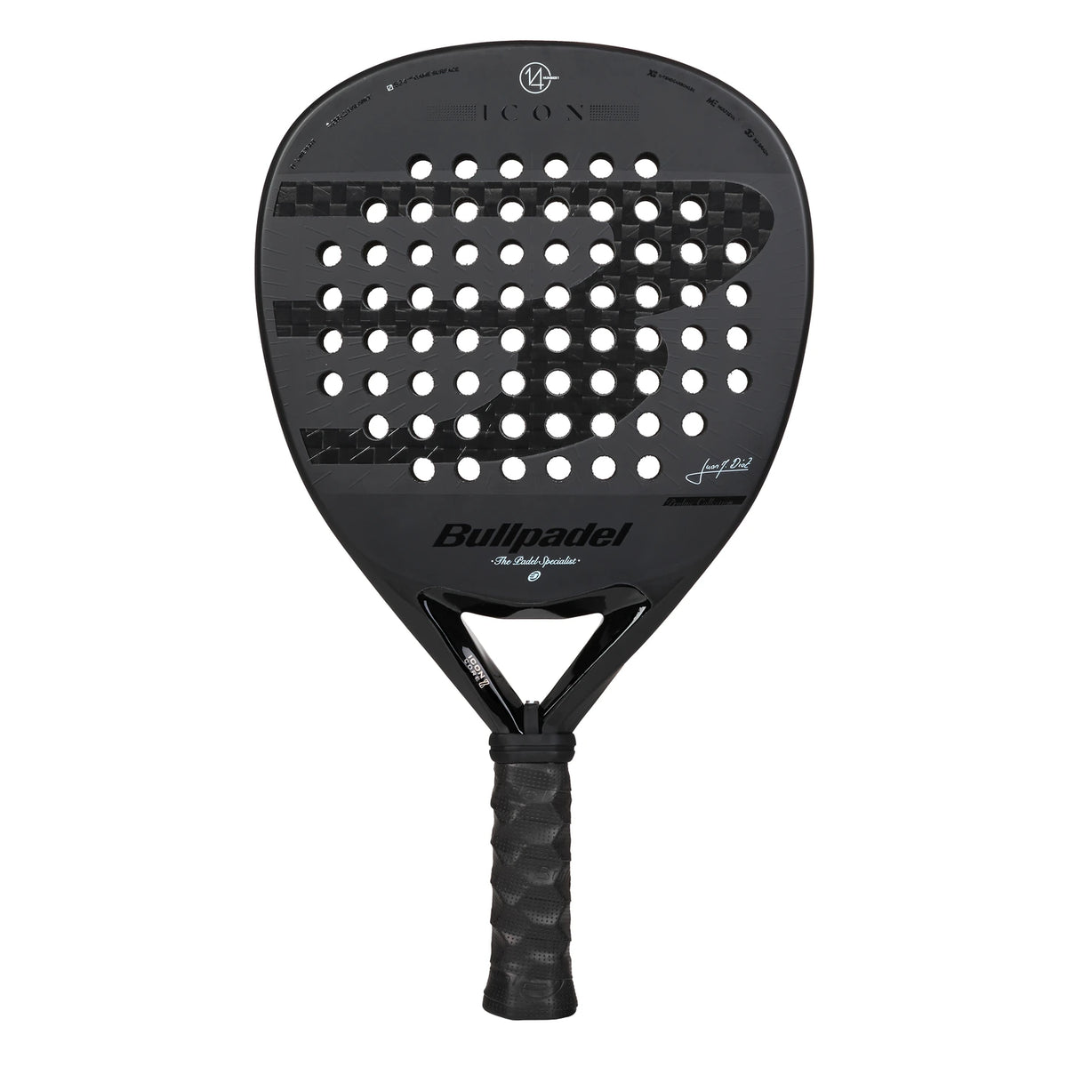 2027 Bullpadel Icon padel racket - front view
