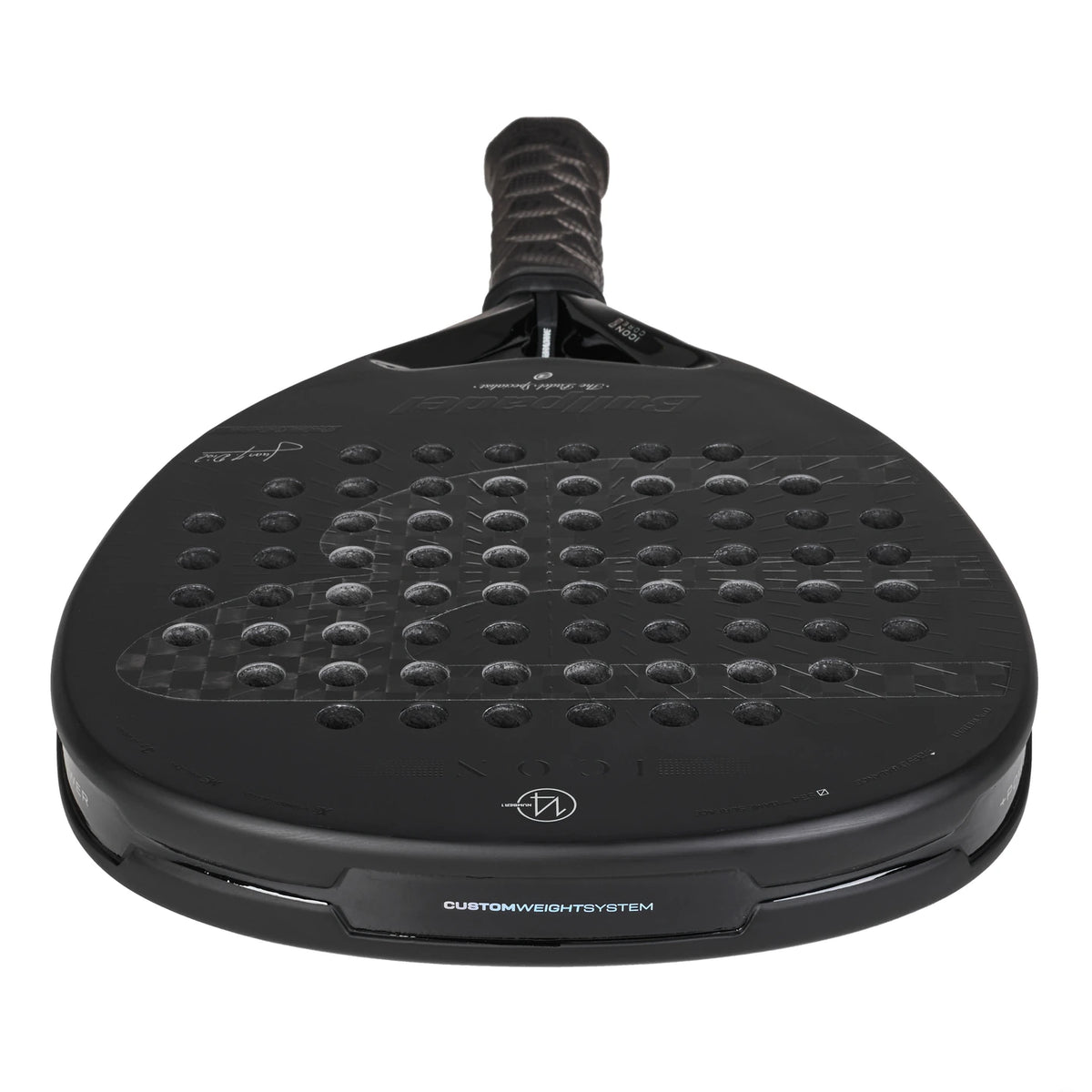 Bullpadel Icon padel racket - top view