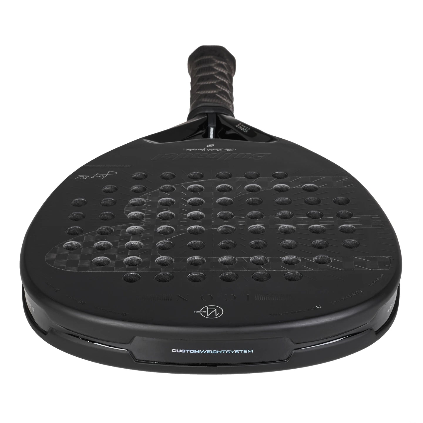 Bullpadel Icon padel racket - top view