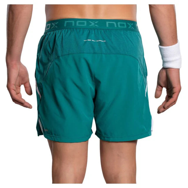 Nox Pro men's padel shorts (Ivy Green) - view 2