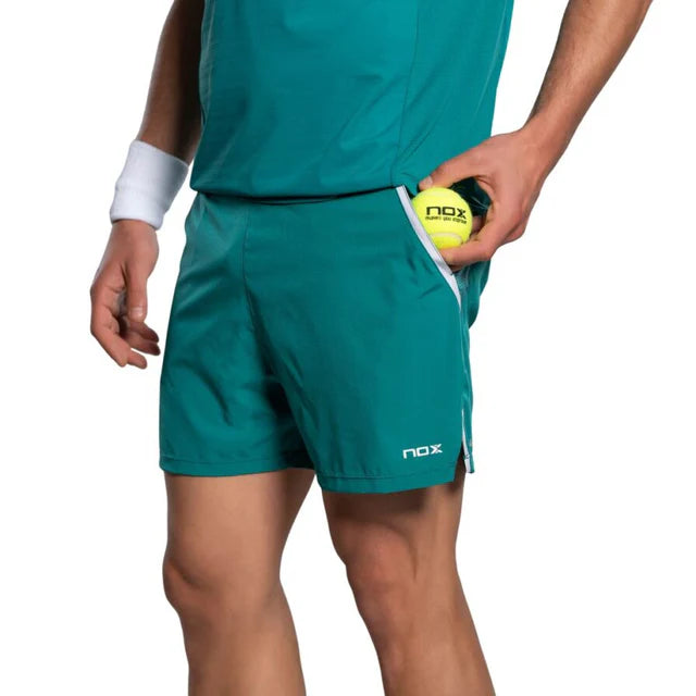 Nox Pro men's padel shorts (Ivy Green) - view 3