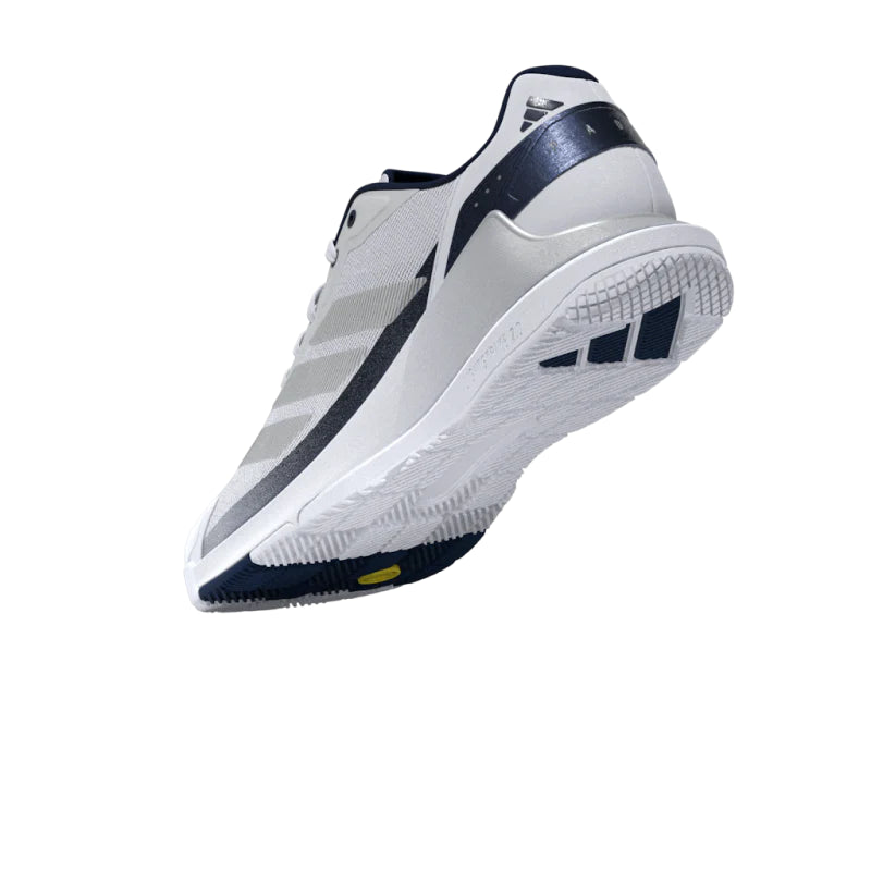 Adidas Crazyquick LS Mens padel shoes (Dark Blue) - 3D turntable view