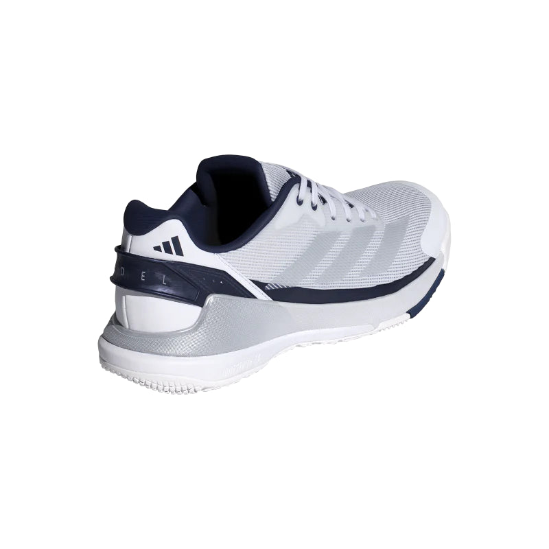 Adidas Crazyquick LS Mens padel shoes (Dark Blue) - back top view
