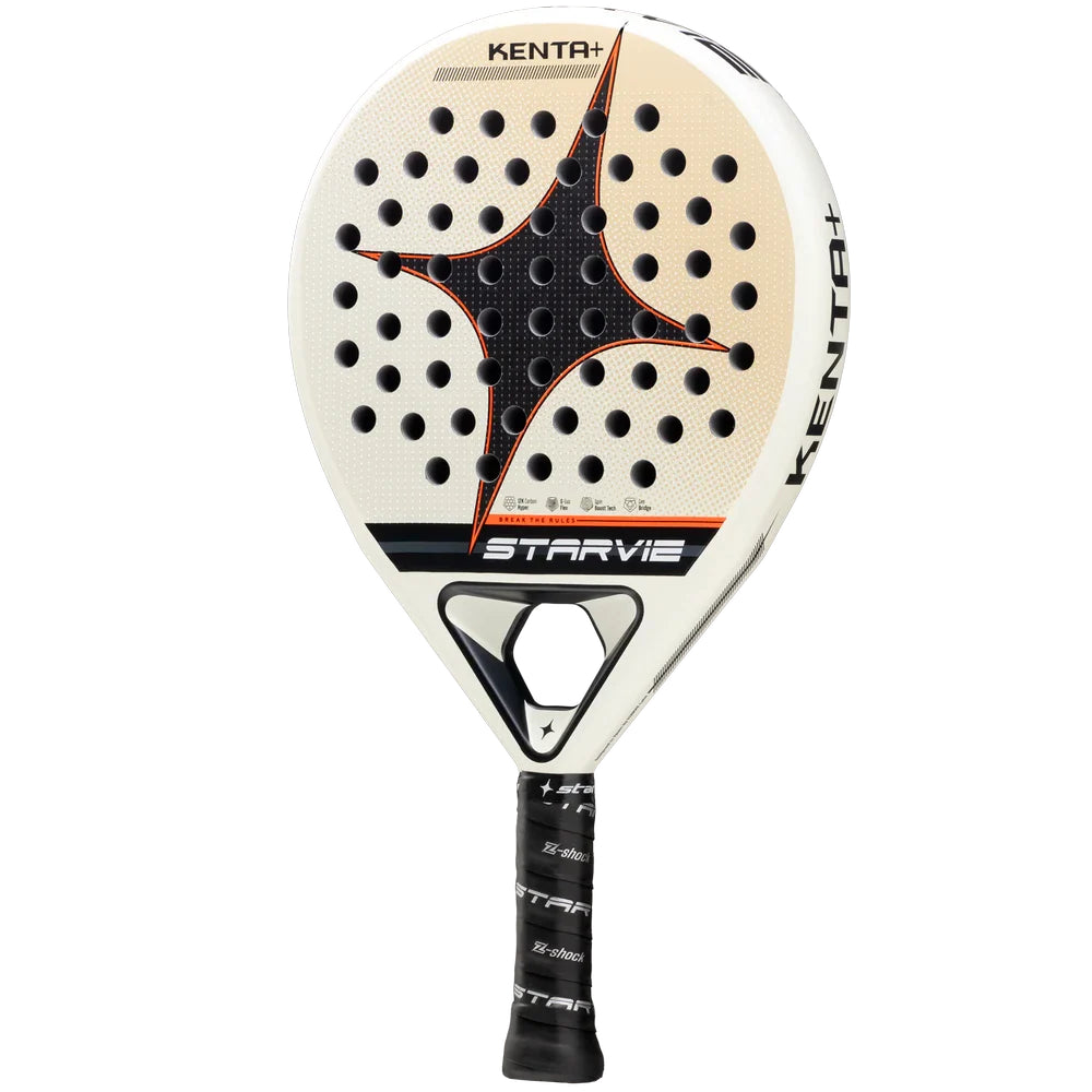 StarVie Kenta + padel racket - reverse face view
