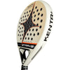 StarVie Kenta + padel racket - angled textured playing-surface view