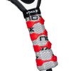 Twin pack of two 2025 Nox Quantum 12K Carbon padel rackets - grip view