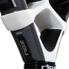 Twin pack of two 2025 Nox Quantum 12K Carbon padel rackets - shaft detail view