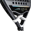 Twin pack of two 2025 Nox Quantum 12K Carbon padel rackets - spec detail view