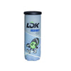 LÕK Accent padel balls (tube of 3) - can view