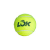 LÕK Accent padel balls (tube of 3) - single ball detail view