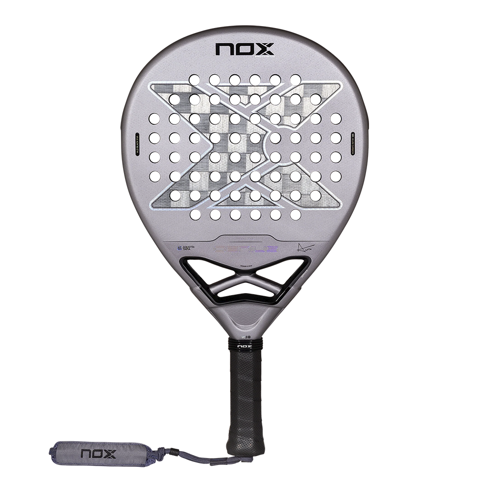 2027 Nox Genius 18K Alum padel racket by Agustín Tapia - front view