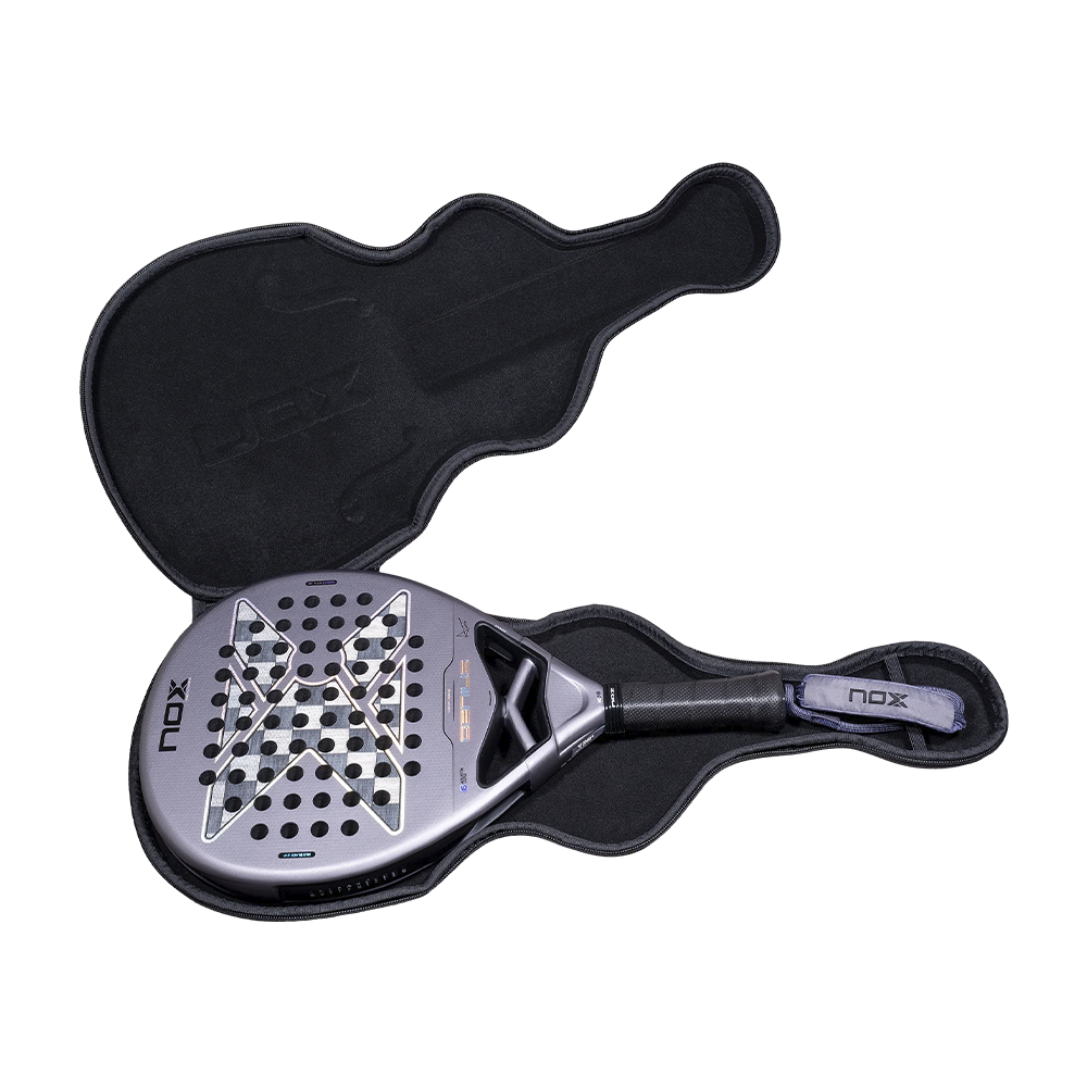Nox Genius 18K Alum padel racket - in carry case