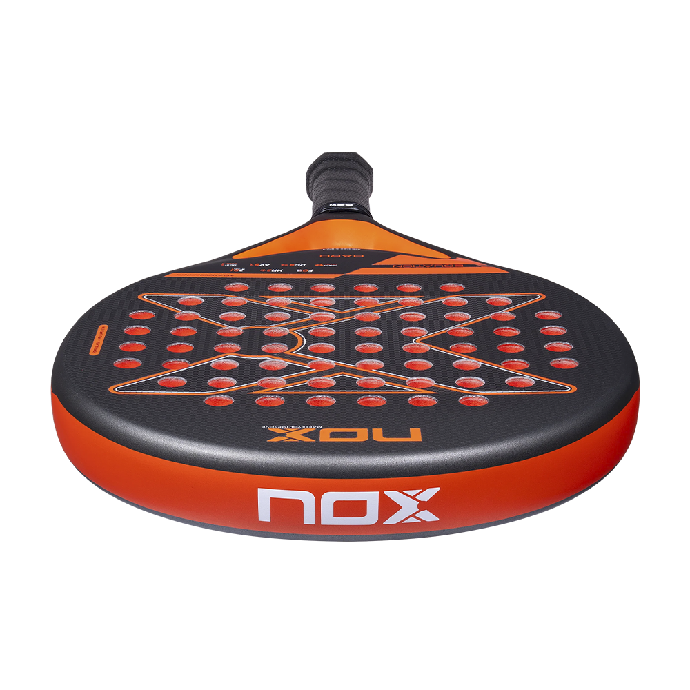 Nox Equation Hard Advanced padel racket - top view