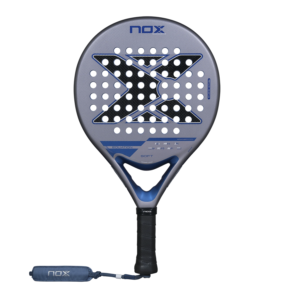 2027 Nox Equation Soft Advanced padel racket - front view