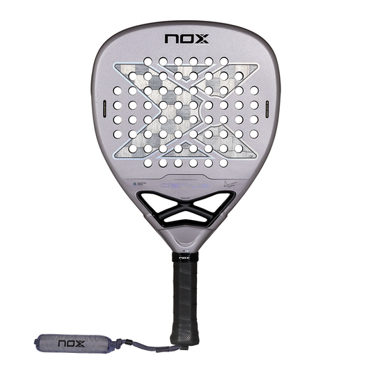 2027 Nox Genius Attack 18K Alum padel racket by Agustín Tapia - front view