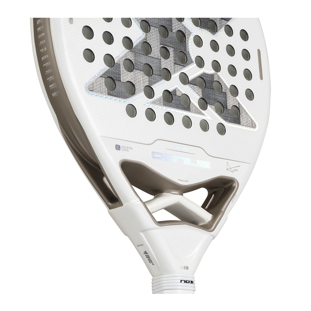Nox Genius 12K Alum XTREM Lite padel racket - heart detail