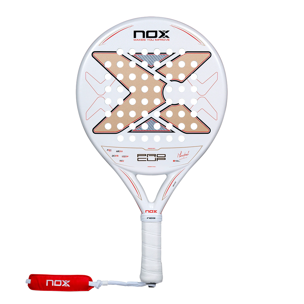 2027 Nox ML10 Pro Cup Coorp padel racket by Miguel Lamperti - front view