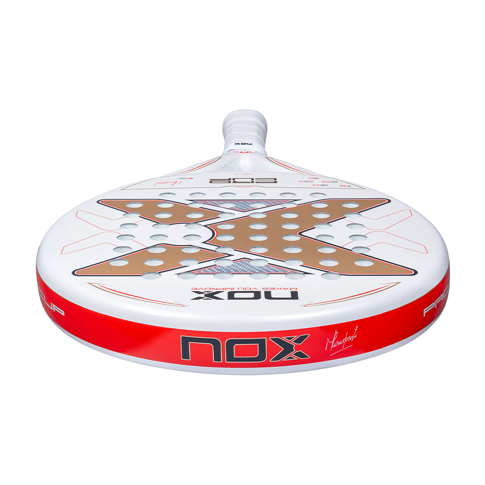 Nox ML10 Pro Cup Coorp padel racket - top view