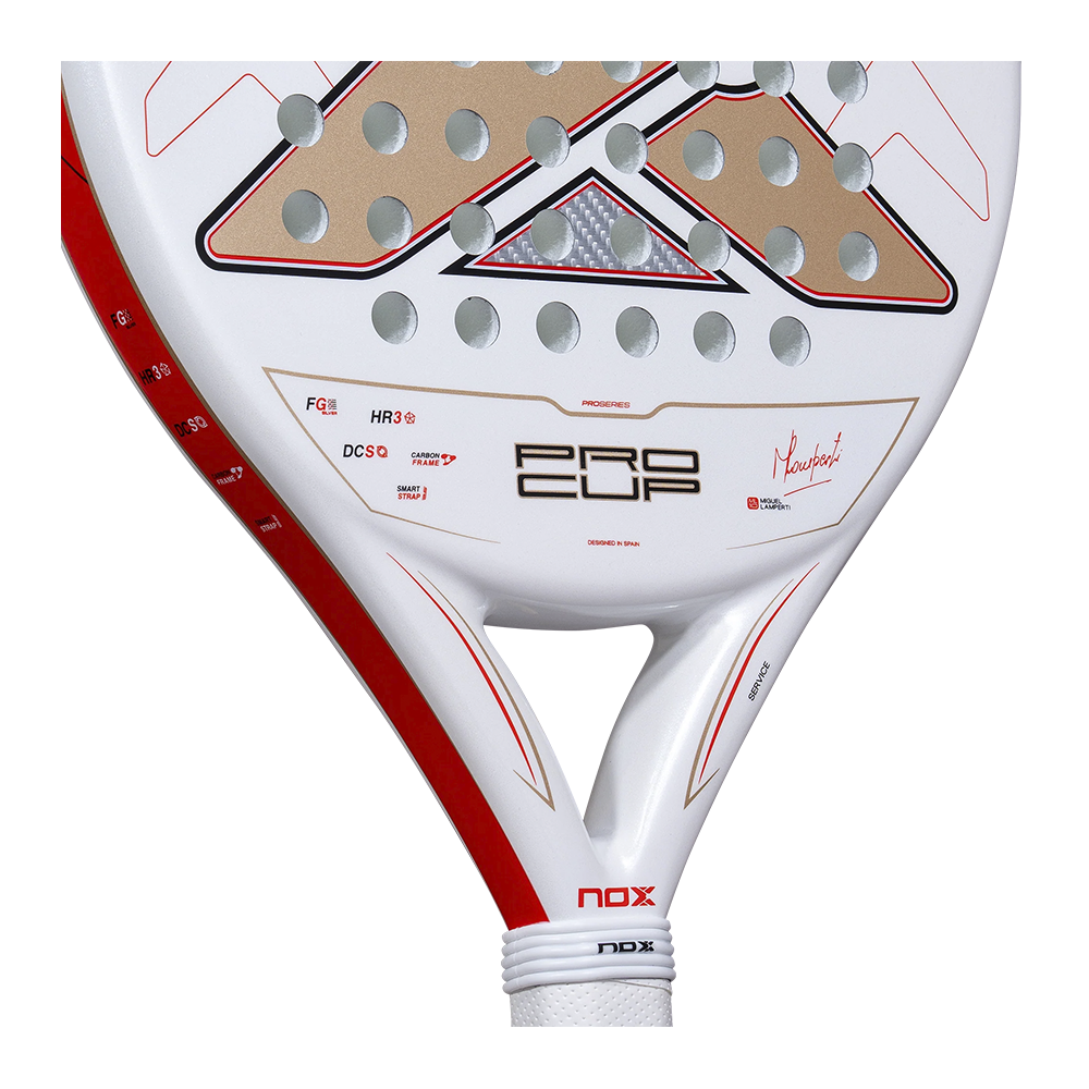 Nox ML10 Pro Cup Coorp padel racket - heart detail