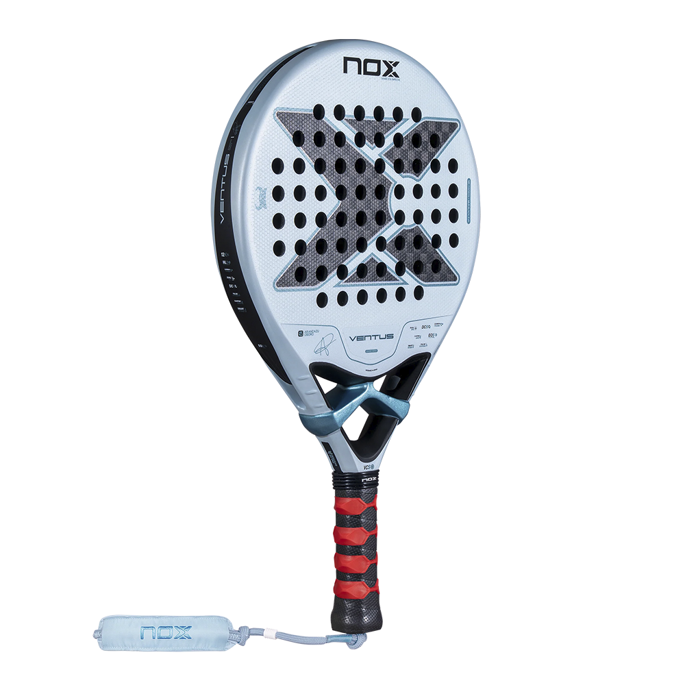 Nox Ventus Control 12K padel racket - angled view