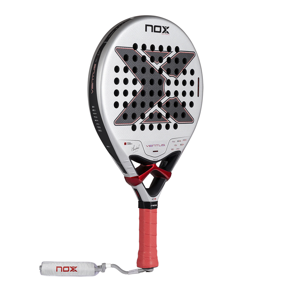 Nox Ventus Control 3K padel racket - angled view