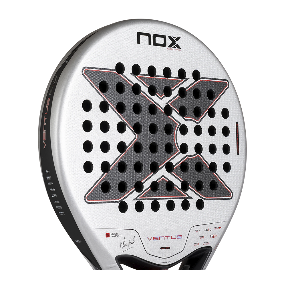Nox Ventus Control 3K padel racket - face surface detail