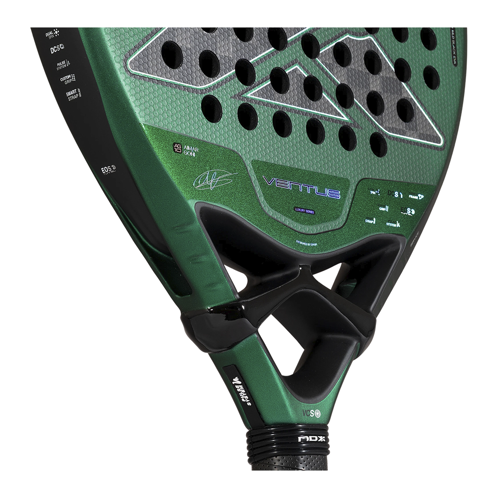 Nox Ventus Attack 12K XTREM padel racket - heart detail
