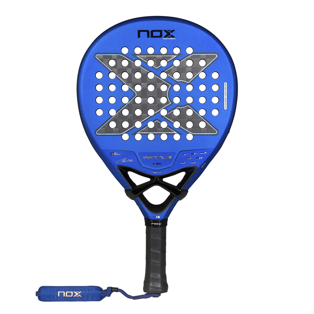 2027 Nox Ventus Hybrid 12K XTREM padel racket by Edu Alonso - front view