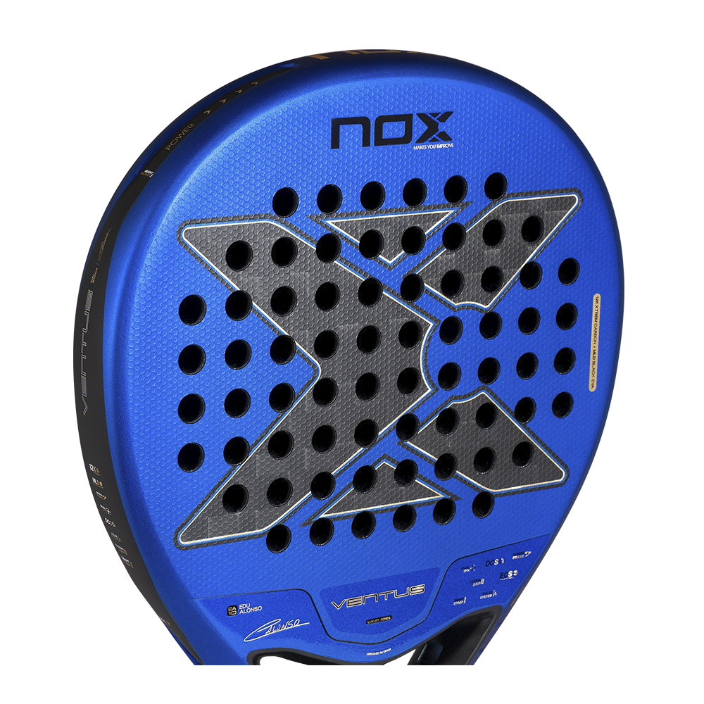 Nox Ventus Hybrid 12K XTREM padel racket - top view