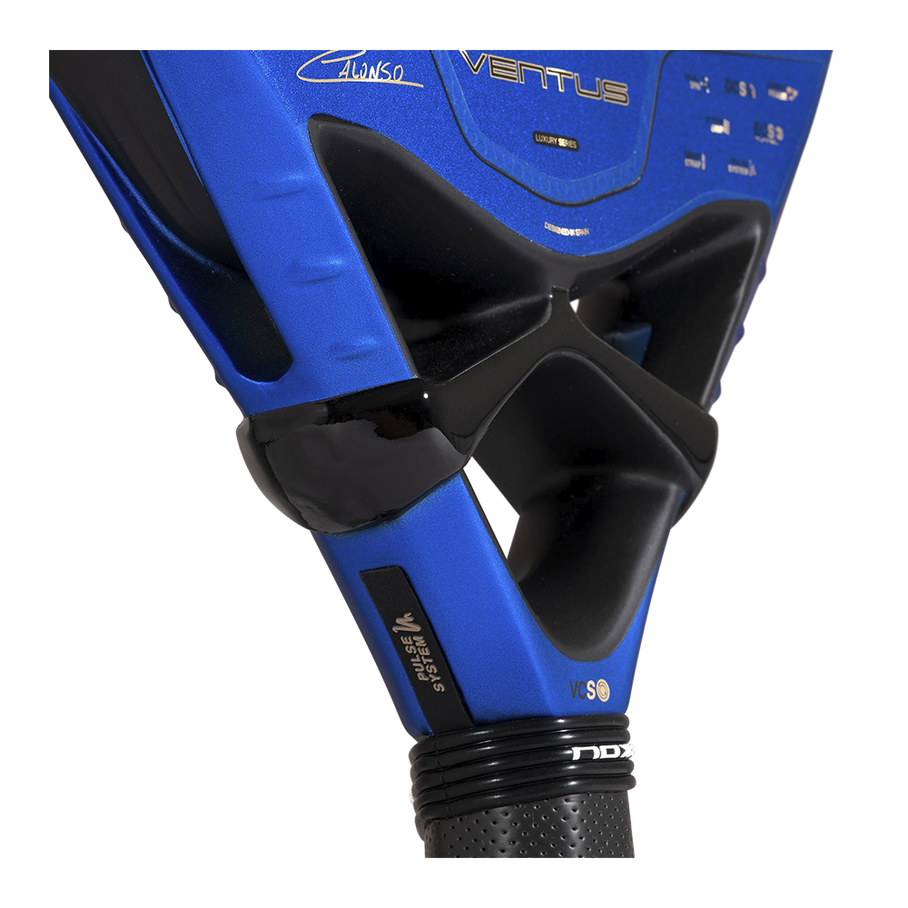Nox Ventus Hybrid 12K XTREM padel racket - heart detail