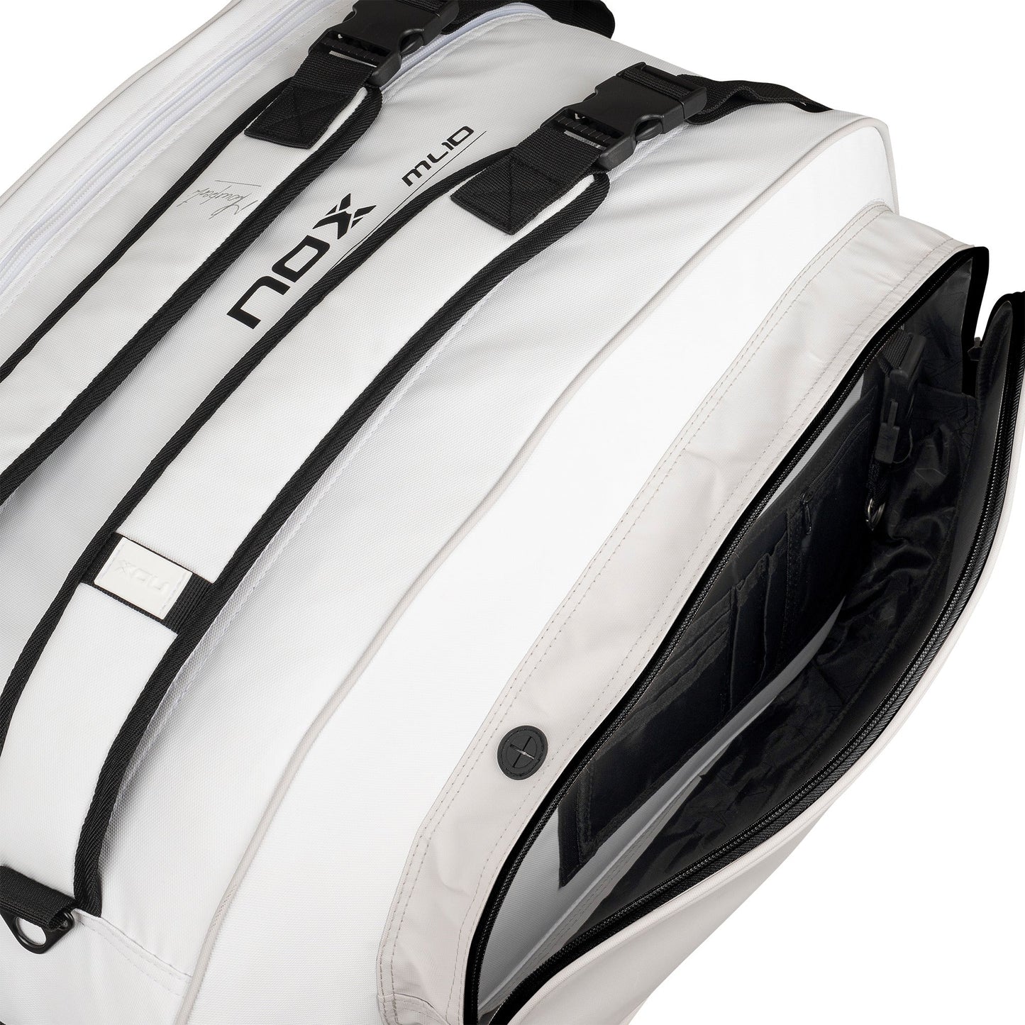 Nox ML10 Team Padel Bag (White/Grey)