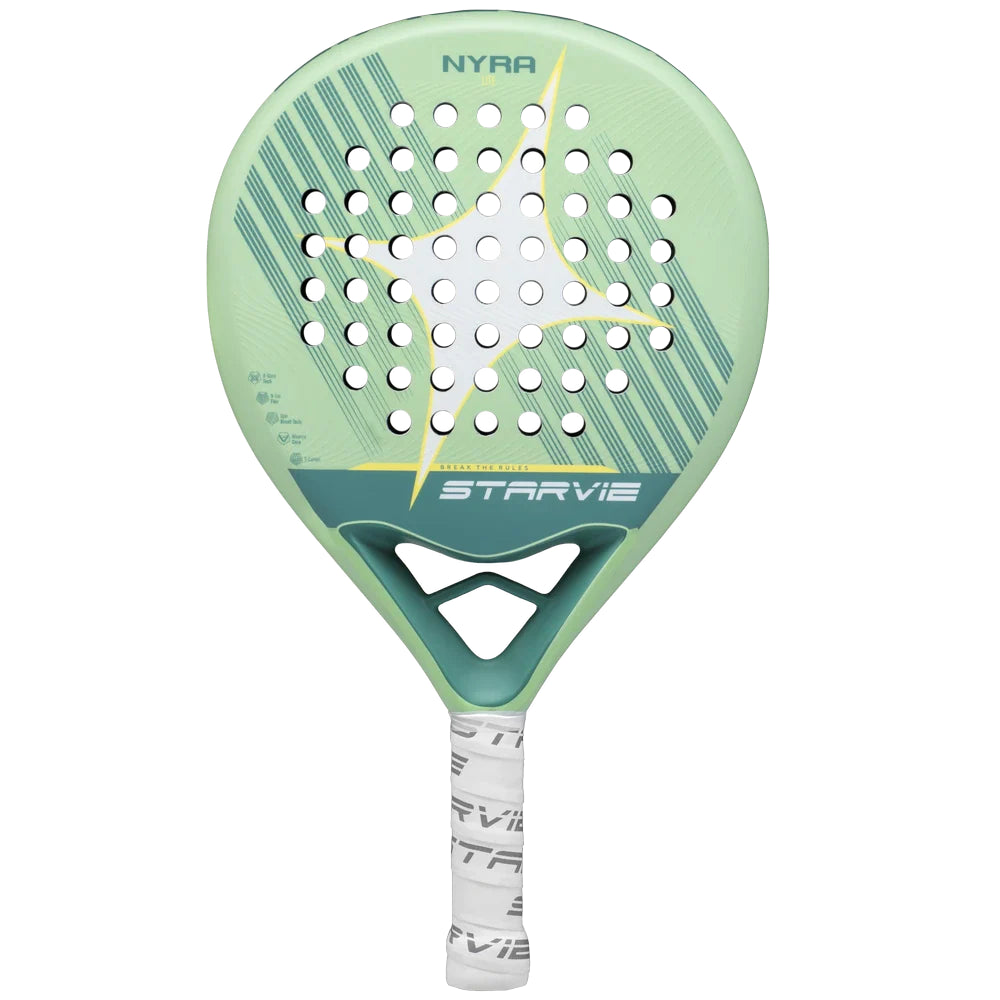2026 StarVie Nyra padel racket - front view