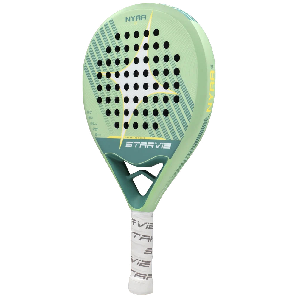 StarVie Nyra padel racket - reverse face view