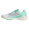 2026 Adidas Crazyquick Boost Ladies Padel Shoe (Mint Green)
