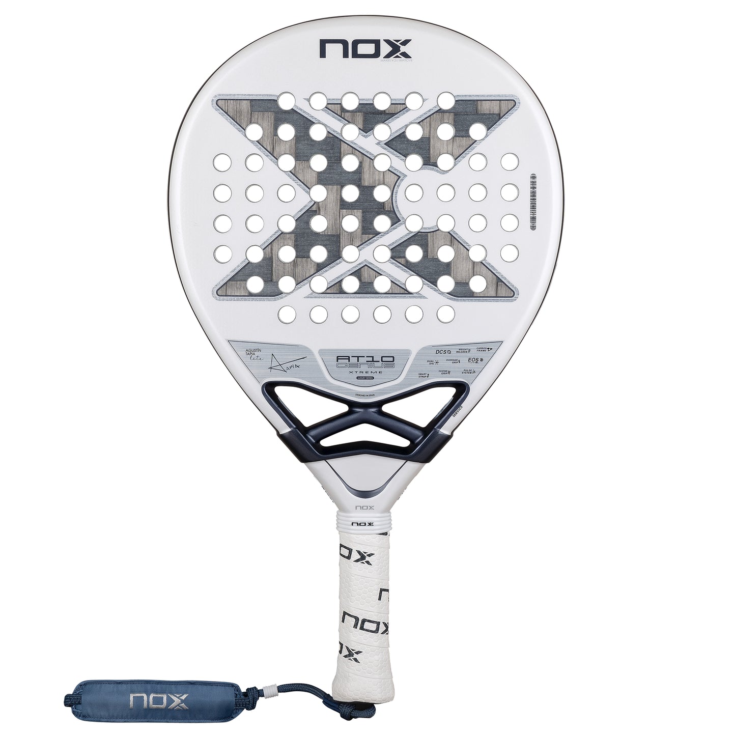 Nox AT10 Genius 12K Alum XTREM Lite padel racket - full view (image 1)