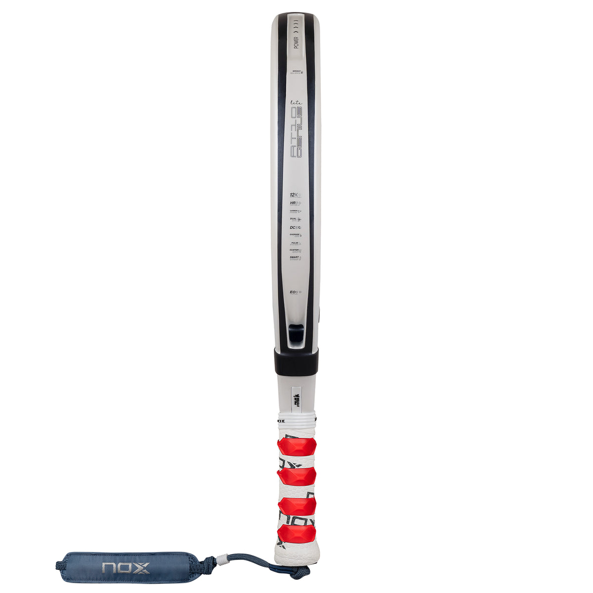 Nox AT10 Genius 12K Alum XTREM Lite padel racket - full view (image 3b)