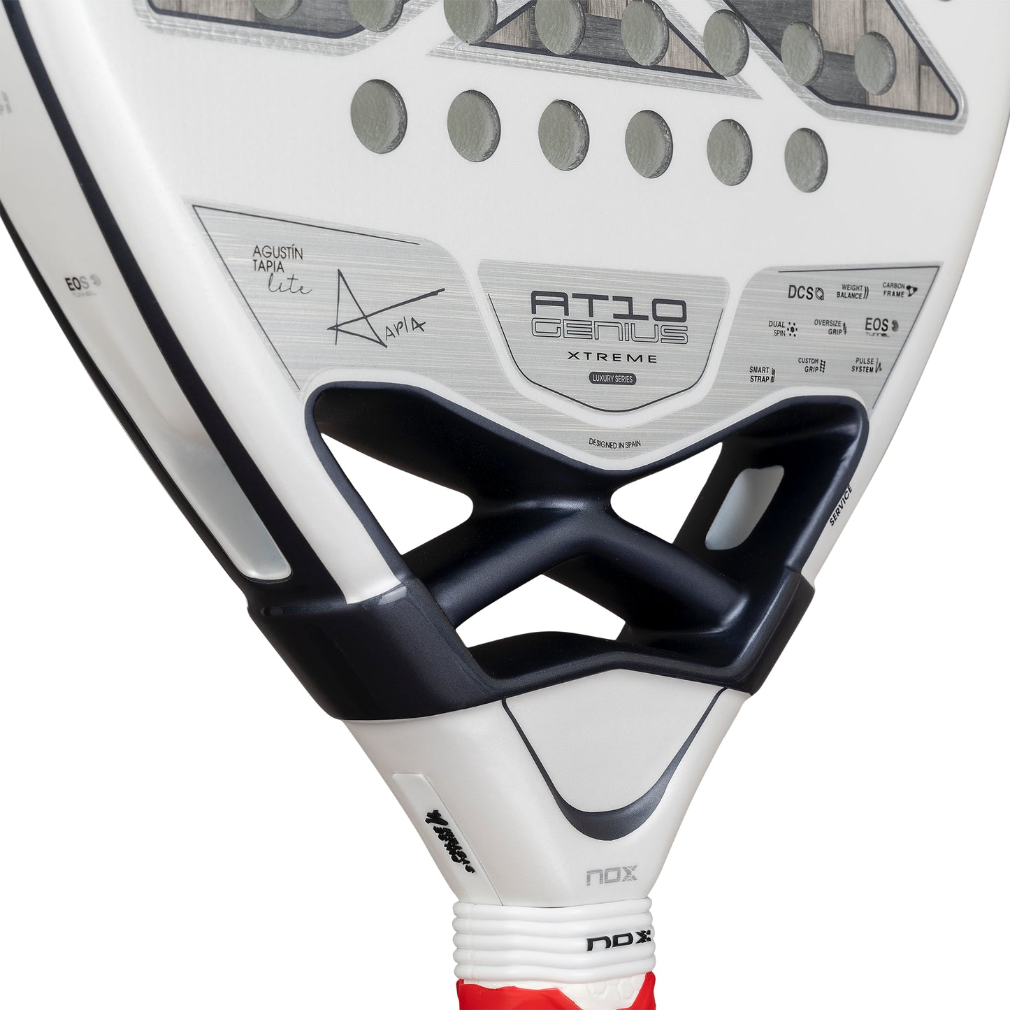 Nox AT10 Genius 12K Alum XTREM Lite padel racket - full view (image 6)