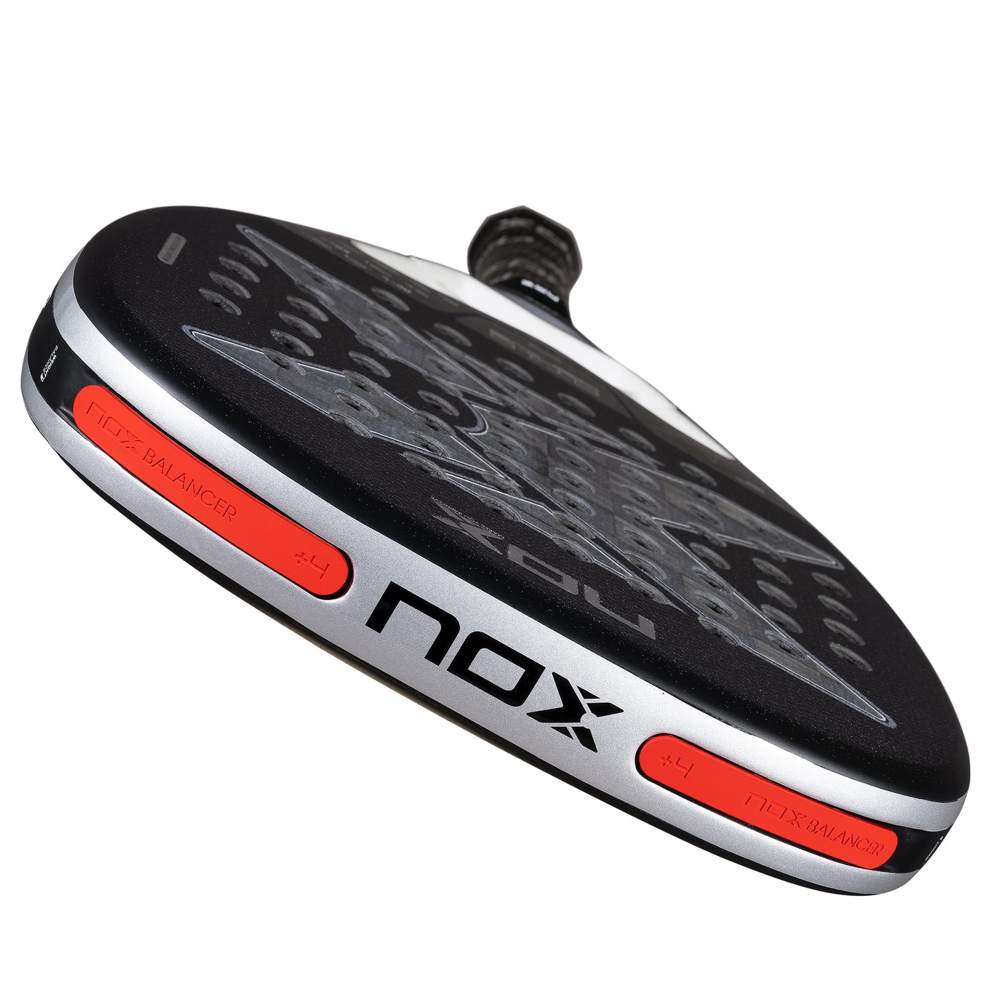 Nox AT10 Genius 18K Attack Alum padel racket - full view (alternate 2)