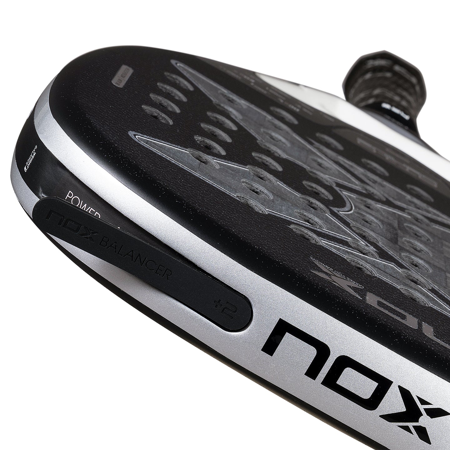 Nox AT10 Genius 18K Attack Alum padel racket - full view (alternate 3)