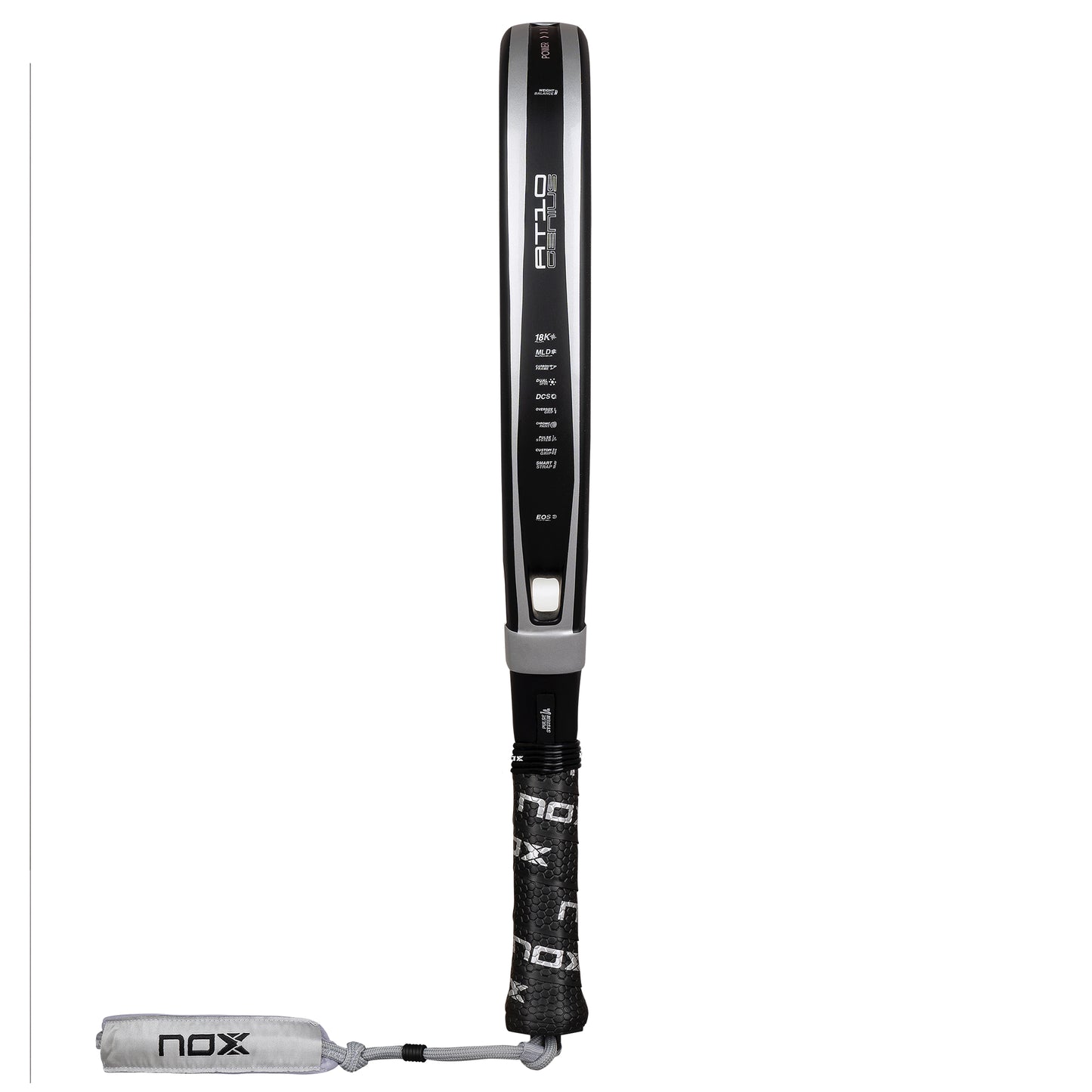 Nox AT10 Genius 18K Attack Alum padel racket - full view (alternate 13)
