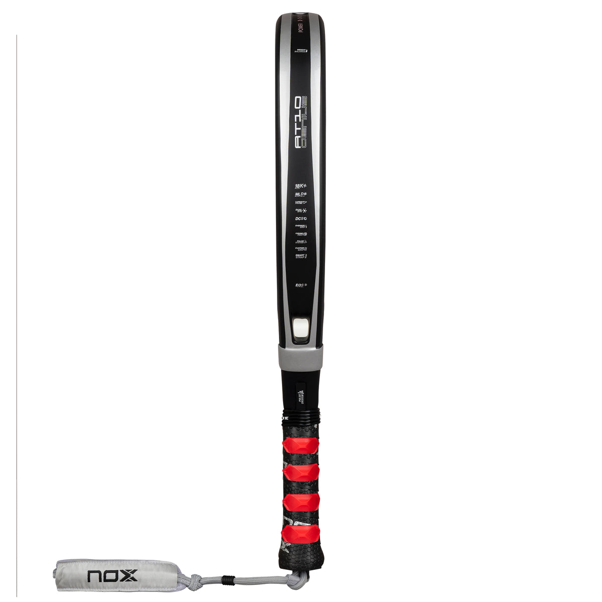 Nox AT10 Genius 18K Attack Alum padel racket - full view (alternate 9)