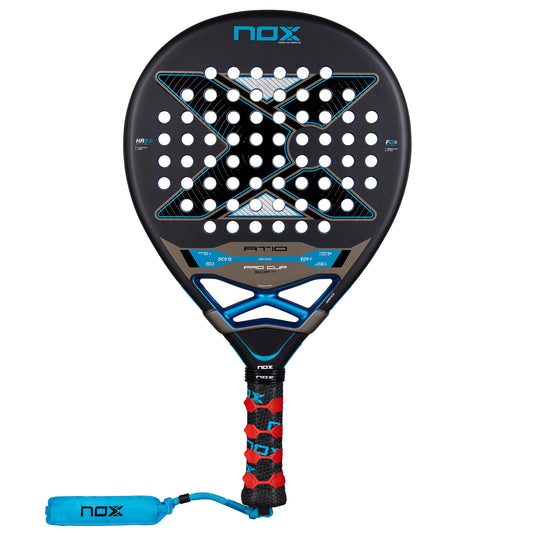2026 Nox AT10 Pro Cup Soft padel racket by Agustín Tapia - front view