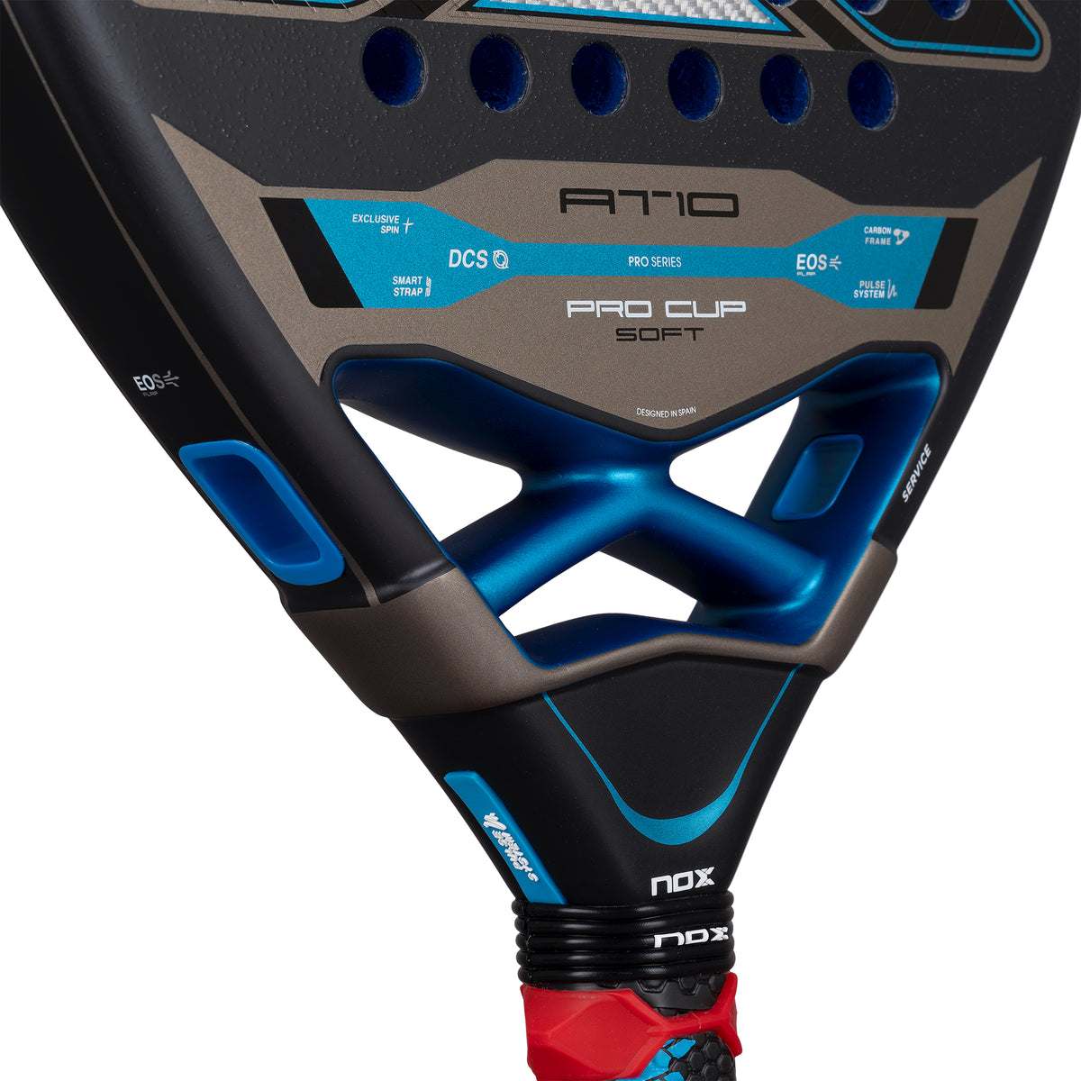 Nox AT10 Pro Cup Soft padel racket - full view (alternate 2)