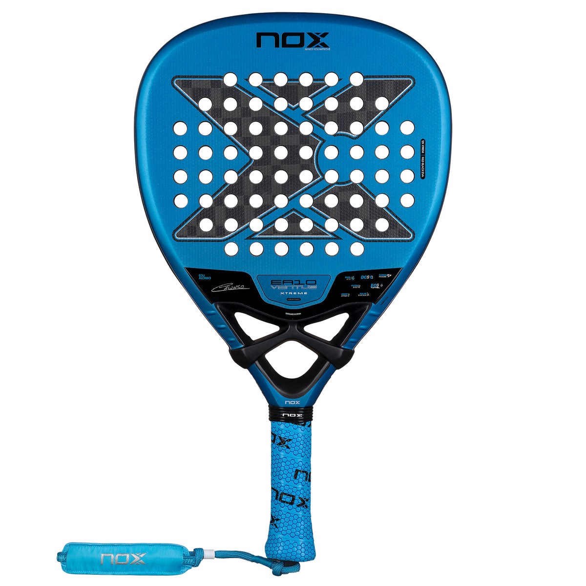 Nox EA10 Ventus Attack 12K XTREM padel racket - full view (image 1)